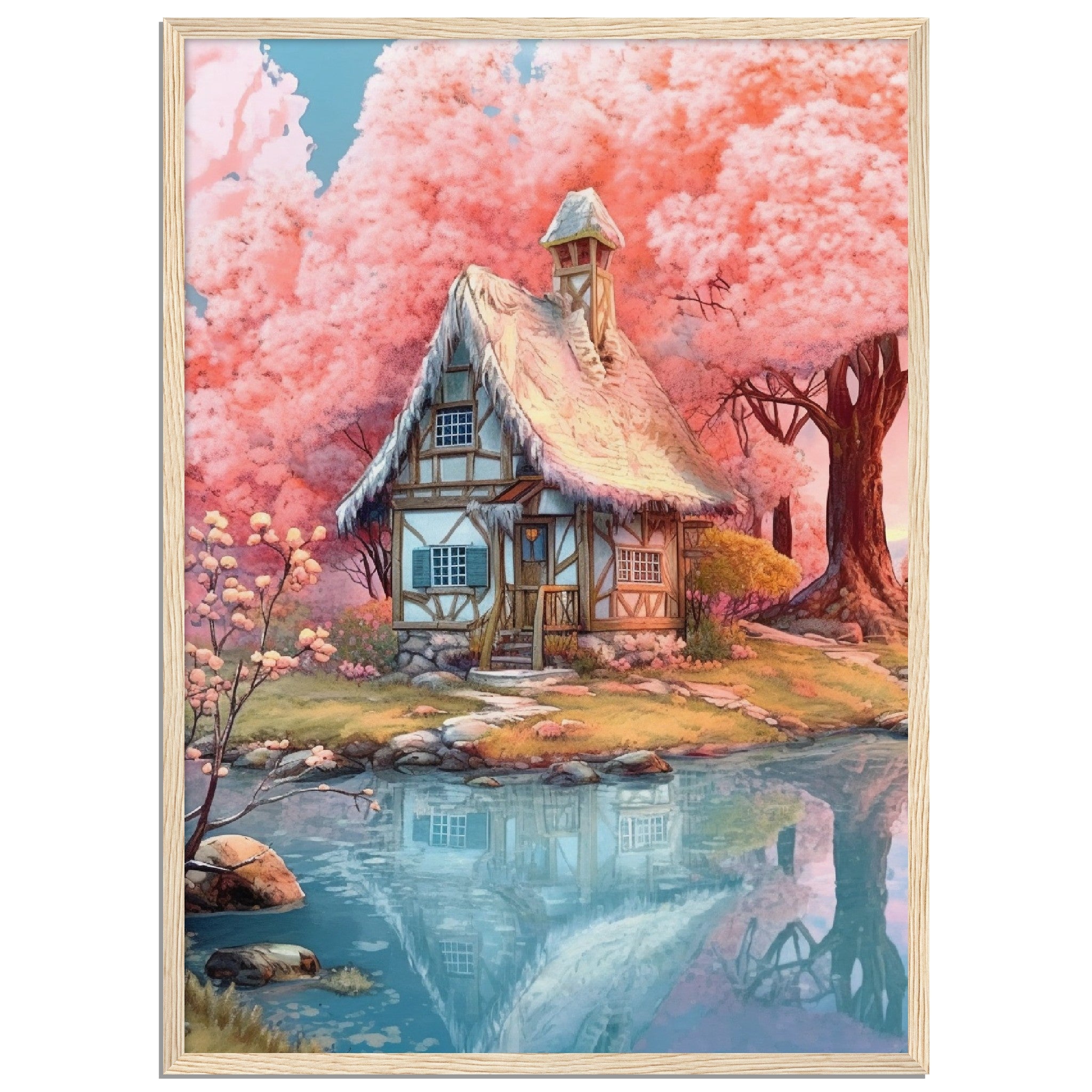 Water Colour Candy House on Lemonade - immersiarts