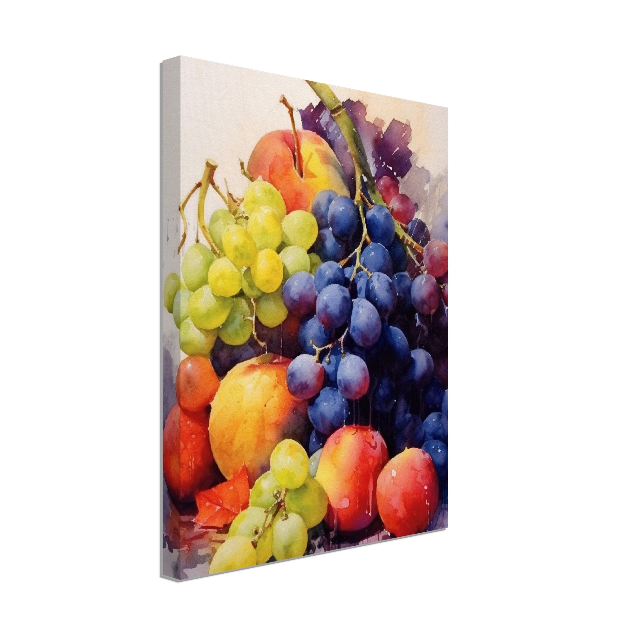 Water Colour Collection Of Colourful Fruits - immersiarts