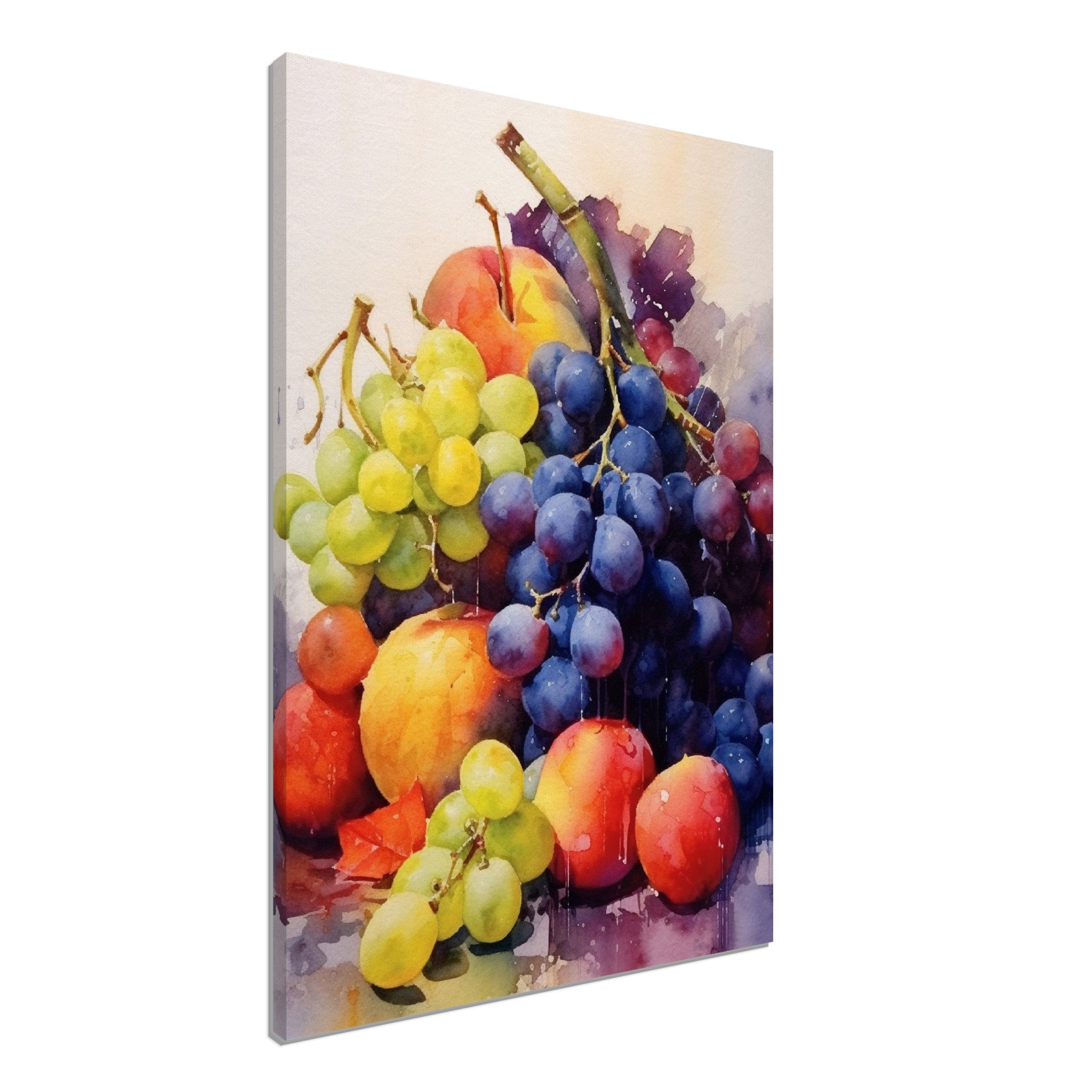 Water Colour Collection Of Colourful Fruits - immersiarts